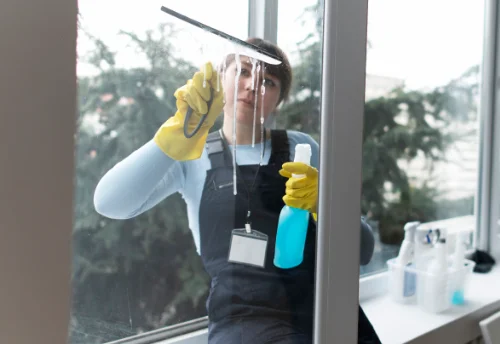Nettoyage de vitres intérieures et extérieures à Plainfaing